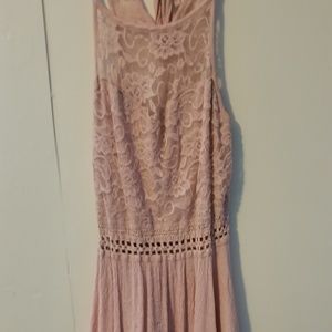 Lace top summer dress